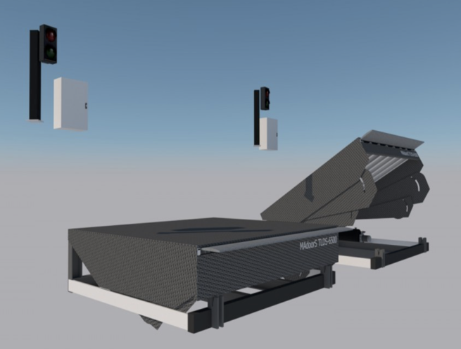 Telescopic Lip Loading Dock Leveler Ramp Systems - Image 2