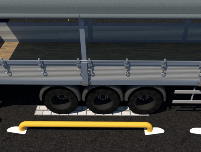 Double Chock Vehicle Wheel Restraint - Image 8