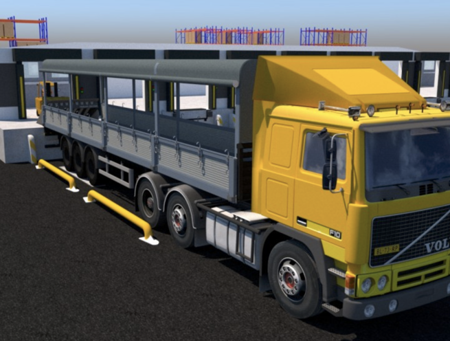 Double Chock Vehicle Wheel Restraint - Image 4