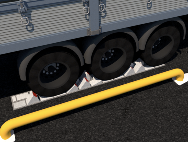 Double Chock Vehicle Wheel Restraint - Image 7