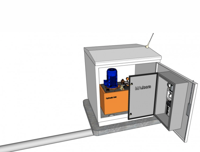 Hydraulic Speed Bump Spike Barrier - Image 6