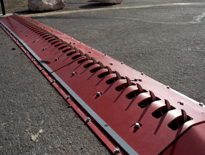 Hydraulic Speed Bump Spike Barrier