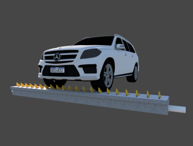 Embedded Type Mechanic Spike Barrier - Image 7