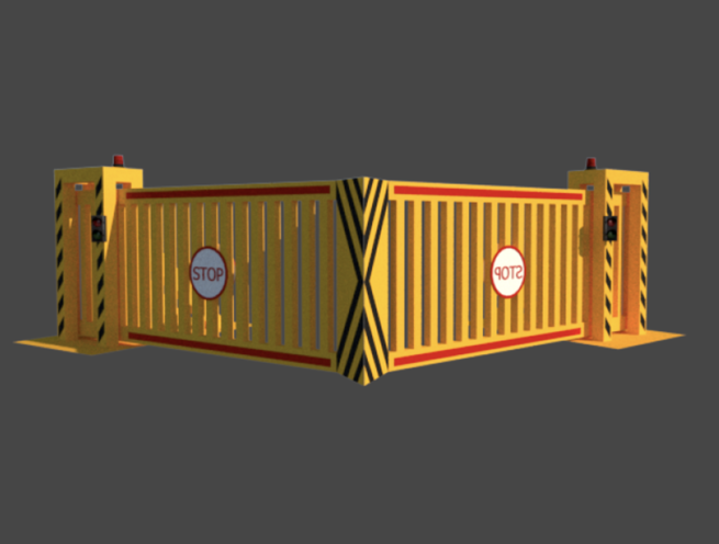 V-Gate Anti-Ram Impact Test Sliding Gate - Image 6