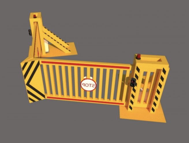 V-Gate Anti-Ram Impact Test Sliding Gate - Image 3