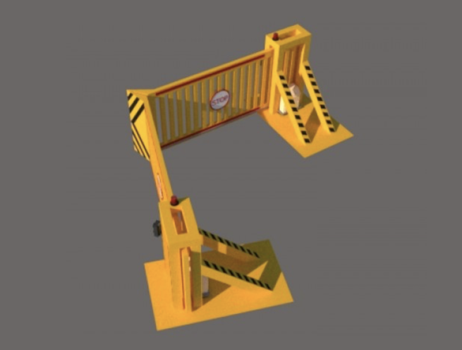 V-Gate Anti-Ram Impact Test Sliding Gate - Image 2