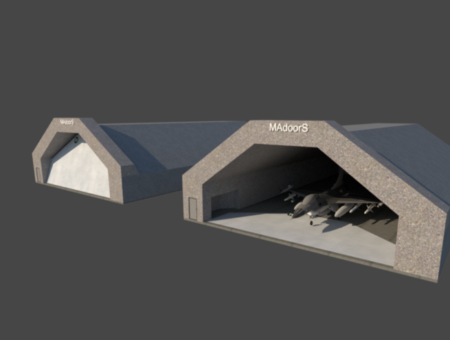 Hardened Aircraft Shelter (HAS) Automatic Gate Door Systems (Type 4) - Image 4