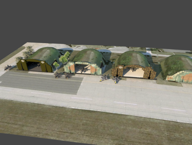 Aircraft Hangar Bunker Gate Door (Type-2)