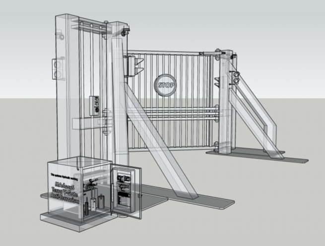 ASTM M50 M30 Counter Terrorism Terra Swing V-Gate - Image 7