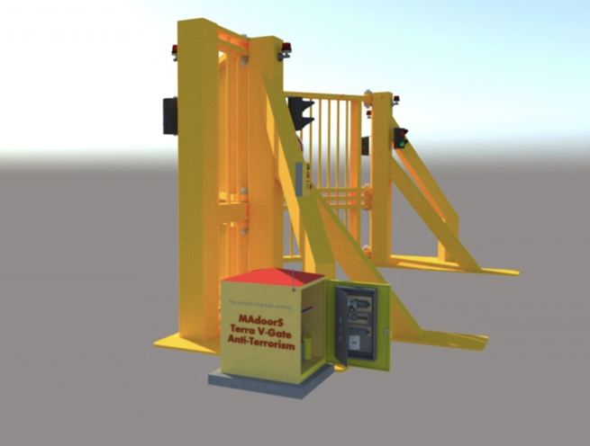 ASTM M50 M30 Counter Terrorism Terra Swing V-Gate - Image 4