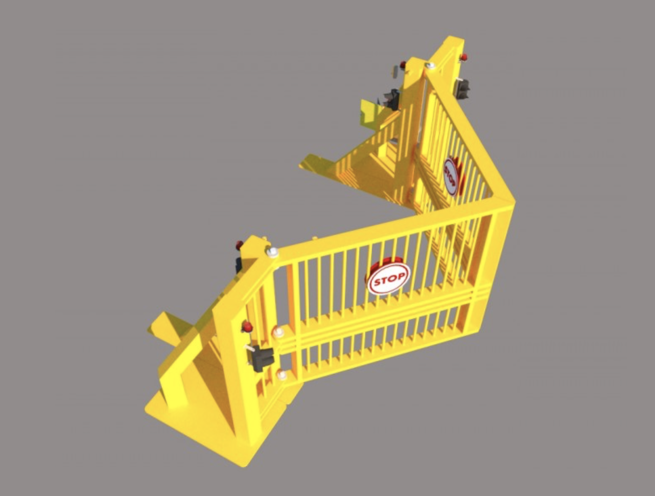 ASTM M50 M30 Counter Terrorism Terra Swing V-Gate - Image 3