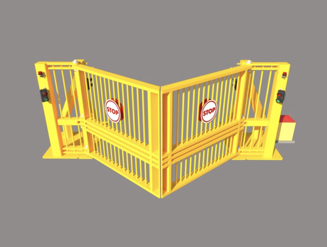 ASTM M50 M30 Counter Terrorism Terra Swing V-Gate