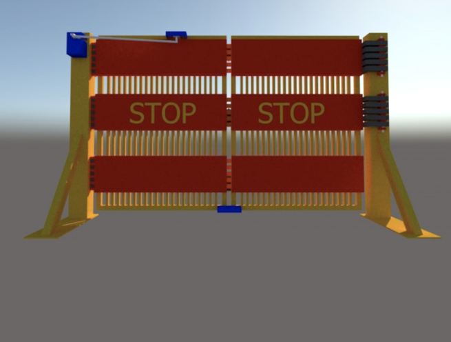 Anti-Ram ASTM M50 Crash Tested Bi-Folding Gate - Image 4