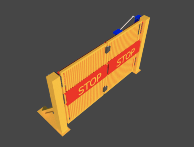 Anti-Ram ASTM M50 Crash Tested Bi-Folding Gate - Image 9