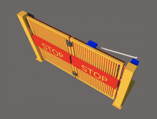 Anti-Ram ASTM M50 Crash Tested Bi-Folding Gate - Image 3