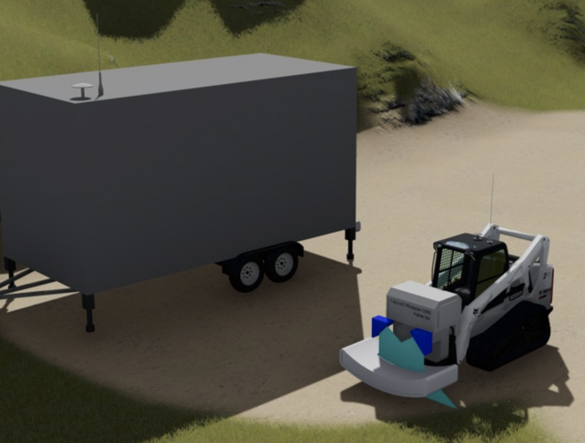 Backscatter X-Ray Detection of Buried Mine, Landmine Detector