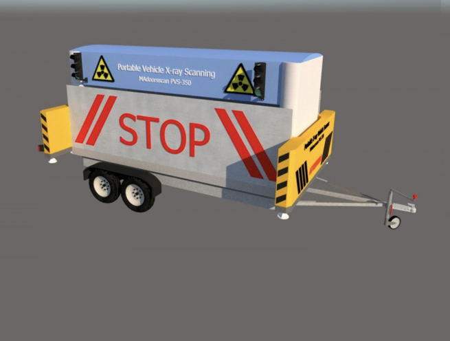 X-Ray Deployable Portable Vehicle Scanner