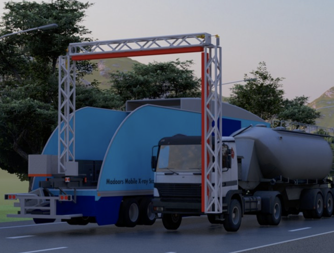 Mobile Trailer X-Ray Container, Truck, Vehicle, Cargo Screening Inspection Scanning - Image 7