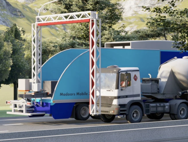 Mobile Trailer X-Ray Container, Truck, Vehicle, Cargo Screening Inspection Scanning - Image 8