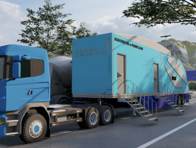 Mobile Trailer X-Ray Container, Truck, Vehicle, Cargo Screening Inspection Scanning - Image 2