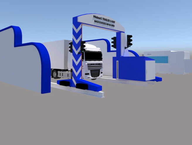 Gantry Portal X-Ray Truck Trailer Container Cargo Vehicle Inspection System - Image 4