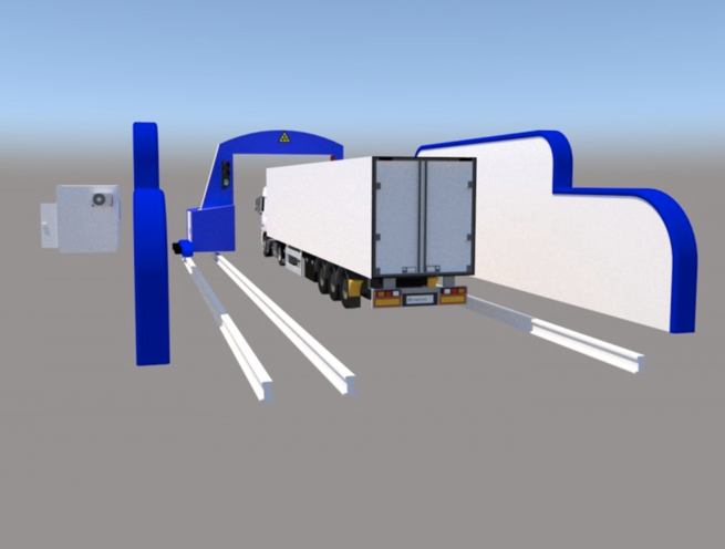Gantry Portal X-Ray Truck Trailer Container Cargo Vehicle Inspection System - Image 3