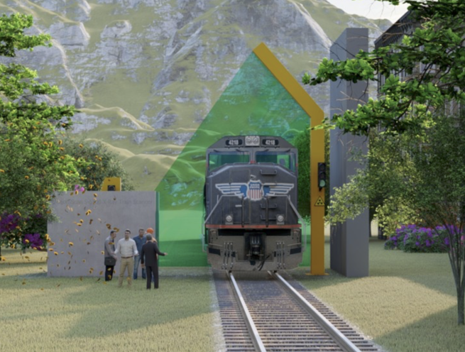 X-Ray Train Inspection Scanning System