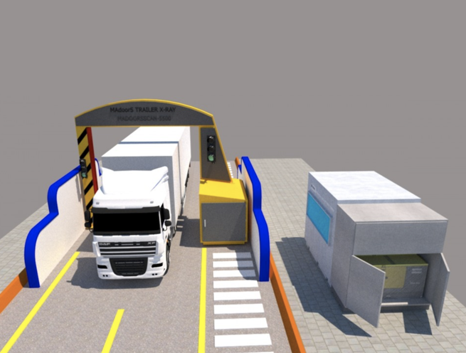 Portal Gantry X-Ray Truck Cargo Trailer Container Scanning - Image 3
