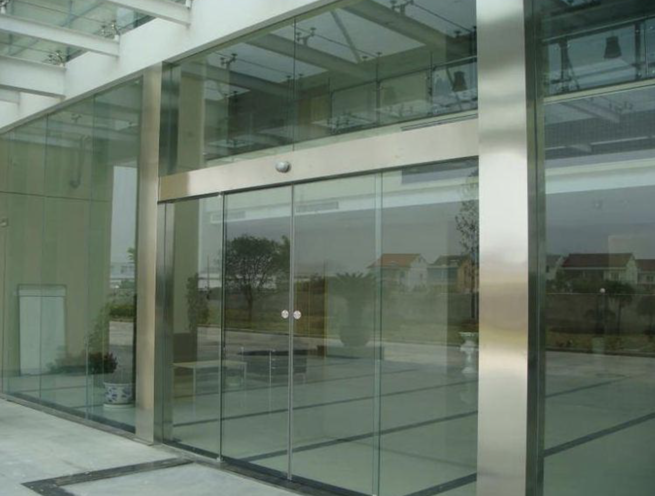 All Glass Automatic Photocell Door