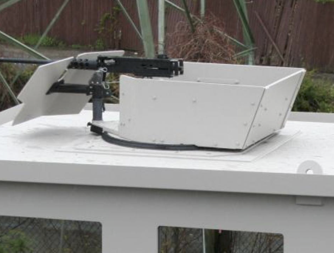 Armed Ballistic Armored Guard Booth - Image 7