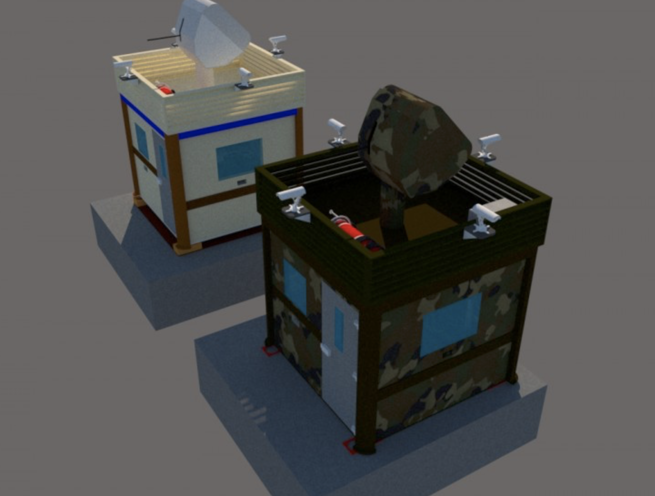 Armed Ballistic Armored Guard Booth - Image 3