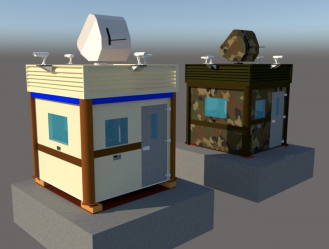 Armed Ballistic Armored Guard Booth - Image 2