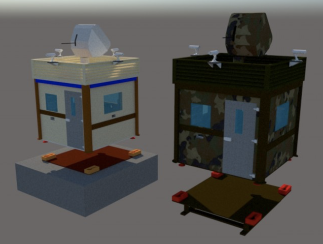 Armed Ballistic Armored Guard Booth - Image 4