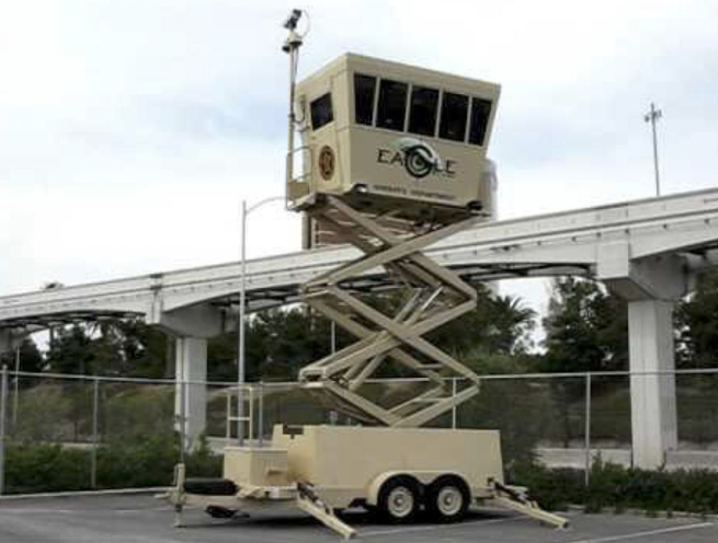 Bullet Resistant Mobile Security Tower - Bulletproof Portable Security Tower - Image 10