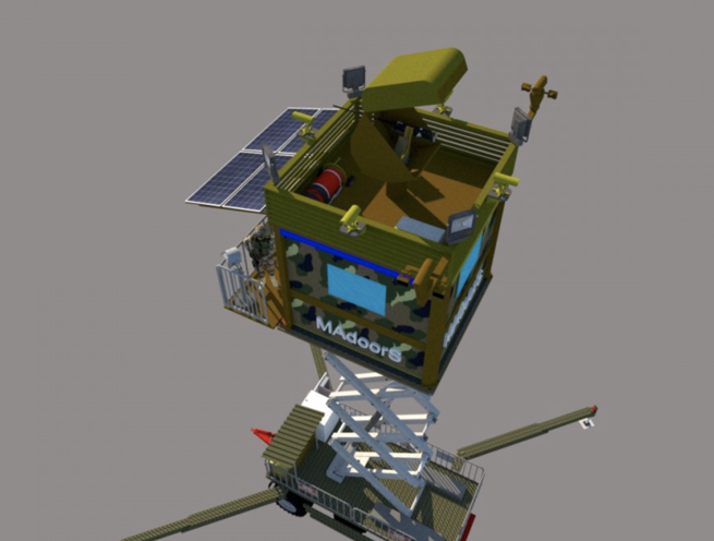 Bullet Resistant Mobile Security Tower - Bulletproof Portable Security Tower - Image 7