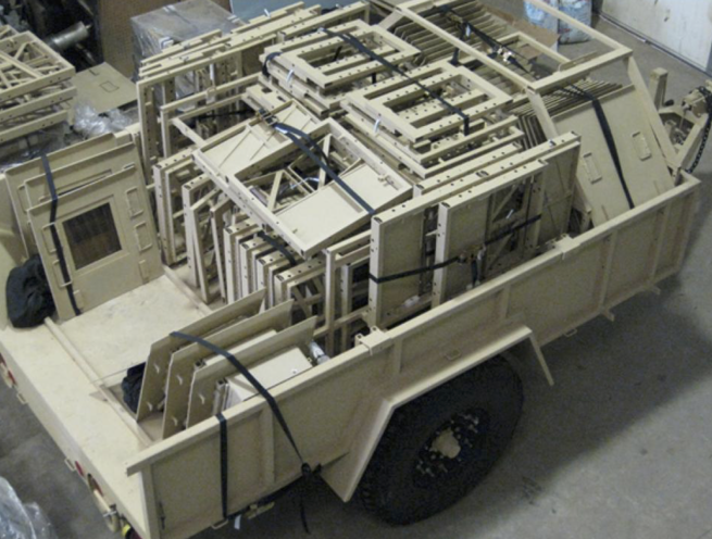 Portable Mobile Ballistic Guard Security Cabin, Bullet Proof Guard Booth - Image 11