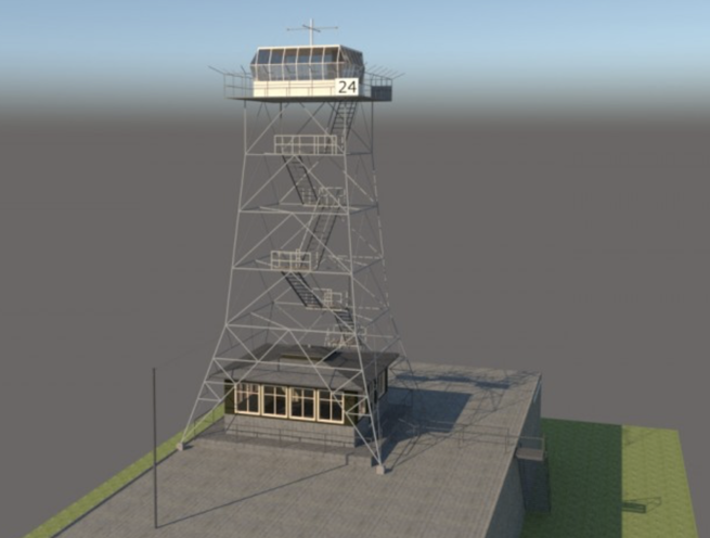 Ballistic Security Tower Guard Booth