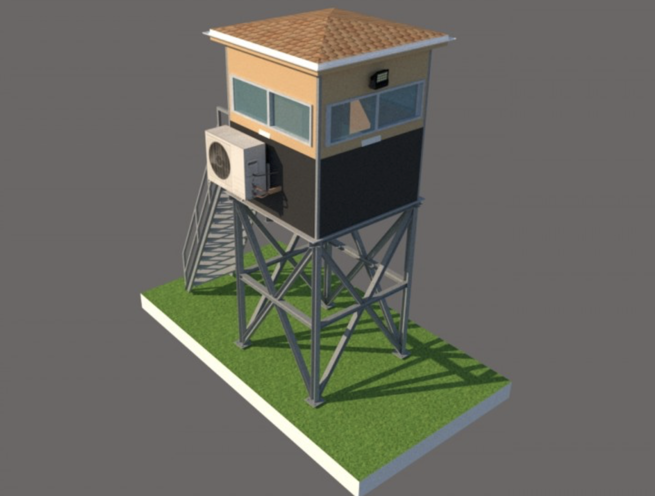 Ballistic Security Tower Guard Booth - Image 6
