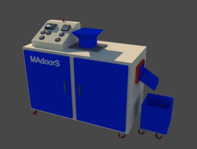 Plastic Bank Staff ID Card Melt Shredder - Image 5