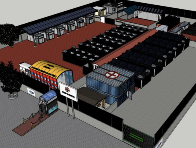 Covid-19 Coronavirus Portable Container Field Hospital - Image 7