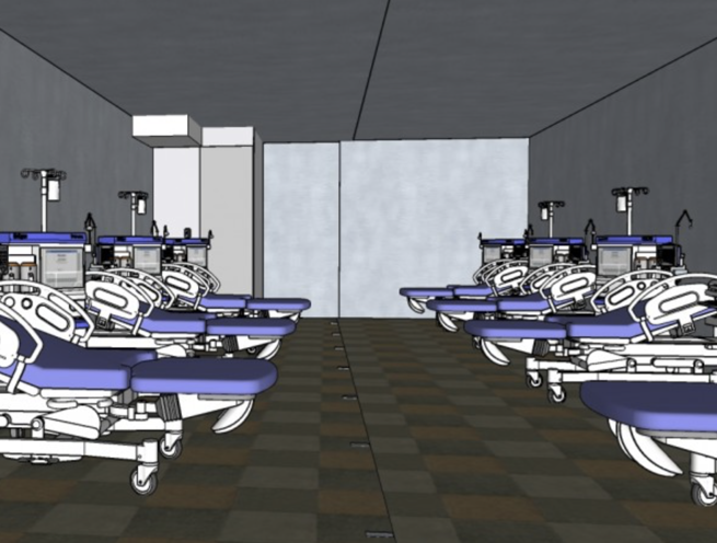 Covid-19 Coronavirus Portable Container Field Hospital - Image 4