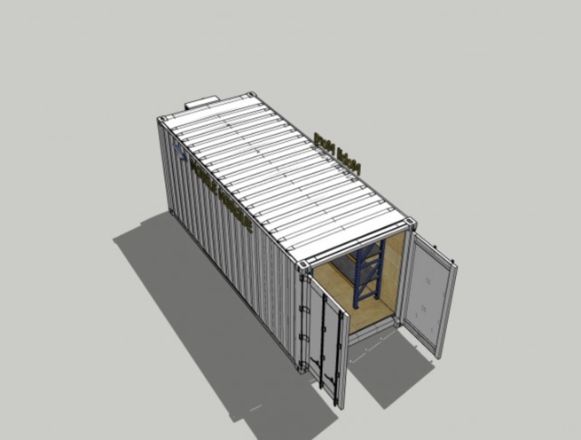 Coronavirus COVID-19 Mobile Container Trailer Morgue - Image 3