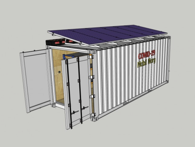 Coronavirus COVID-19 Mobile Container Trailer Morgue - Image 5
