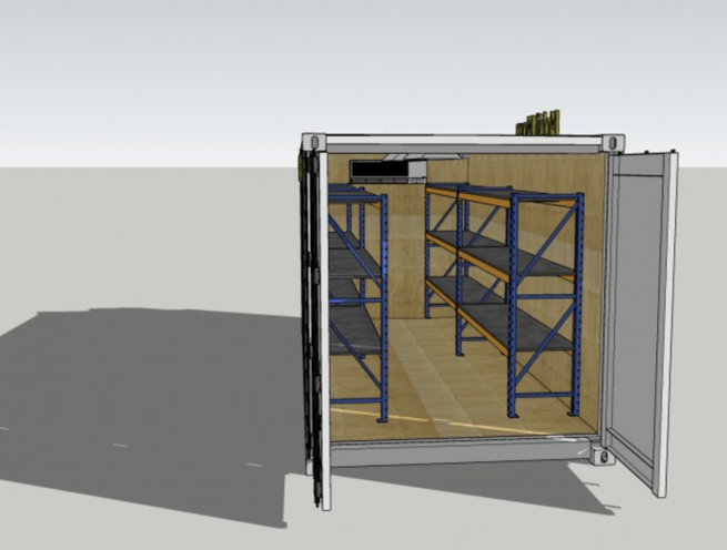 Coronavirus COVID-19 Mobile Container Trailer Morgue - Image 4