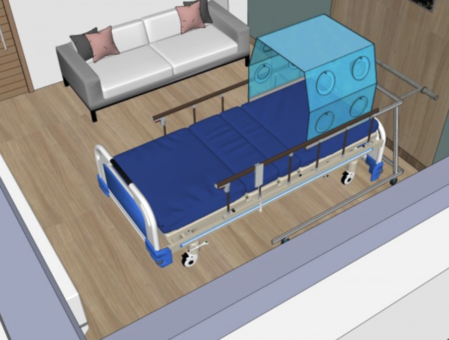 COVID-19 Coronavirus Patient Intubation Cabinet - Image 4