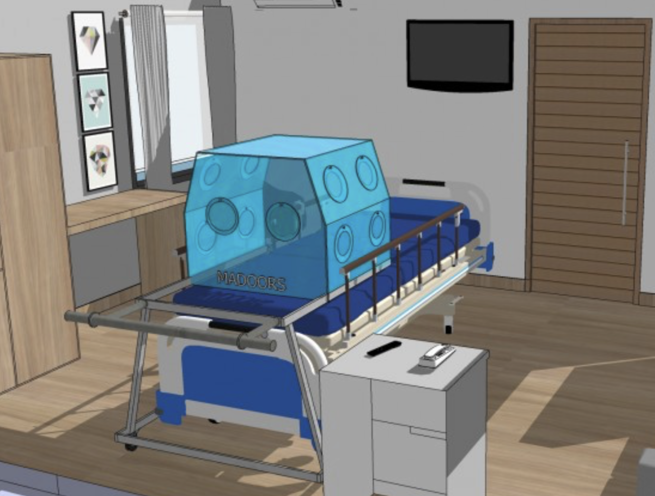 COVID-19 Coronavirus Patient Intubation Cabinet - Image 2