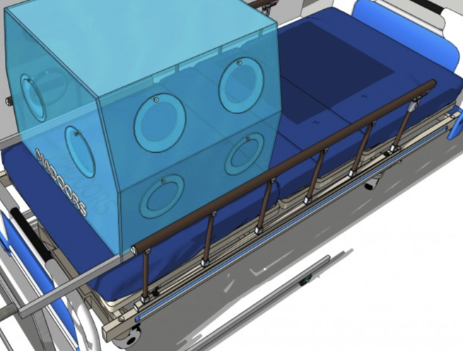 COVID-19 Coronavirus Patient Intubation Cabinet - Image 3