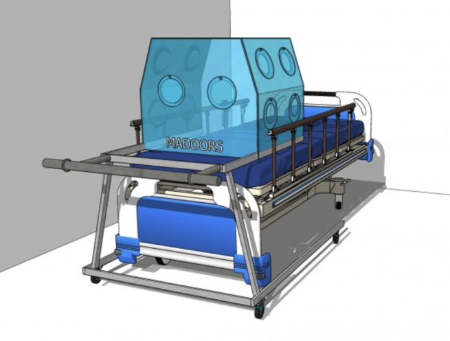 COVID-19 Coronavirus Patient Intubation Cabinet - Image 6