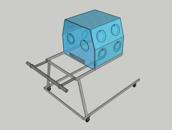 COVID-19 Coronavirus Patient Intubation Cabinet - Image 7