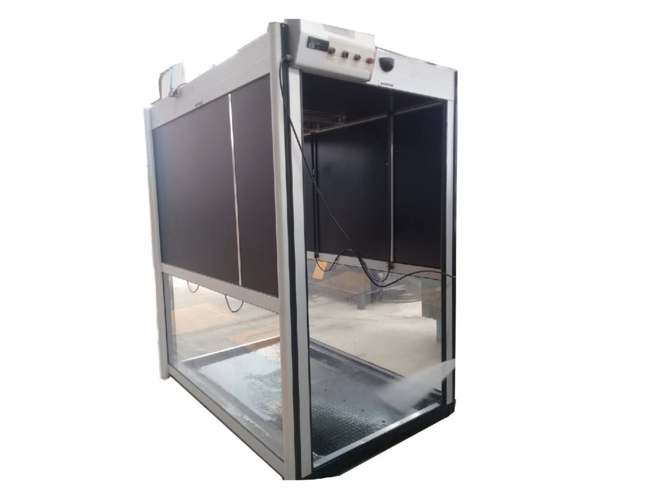 Coronavirus COVID-19 Human Staff Pass Disinfection Tunnel - Image 12